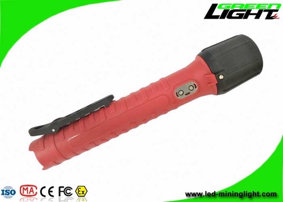 1300Lum hora laborable larga llevada recargable de la linterna 25000Lux GL-T666 IP68 15hours