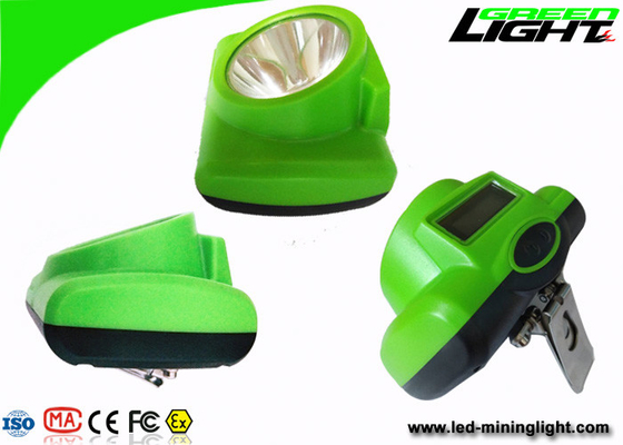 Prenda impermeable sin cuerda minera llevada explosivo anti de la pantalla 13000lux IP68 del faro GLC-6 OLED