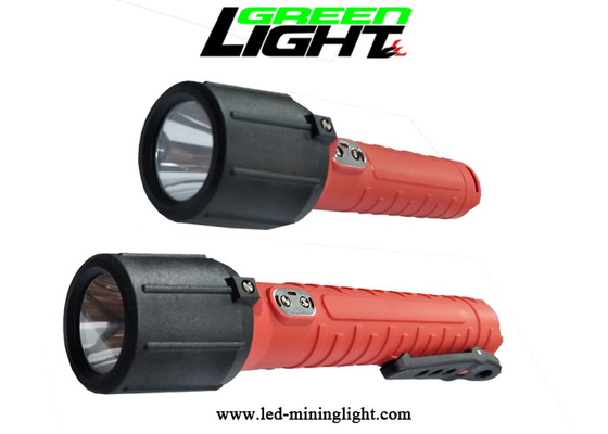 explosivo anti de la luz recargable de la antorcha de 25000lux 10W con rescate del uso de la pantalla de visualización del tiempo, industrial y la exploración