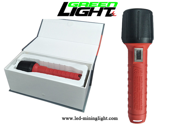 explosivo anti de la luz recargable de la antorcha de 25000lux 10W con rescate del uso de la pantalla de visualización del tiempo, industrial y la exploración