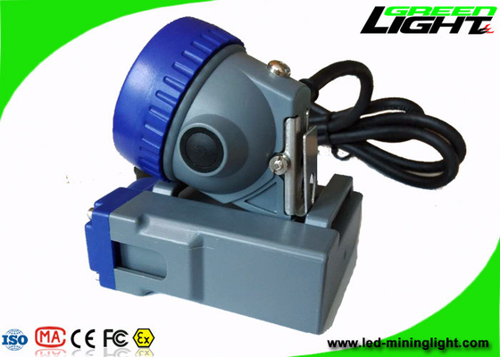 Material atado llevado recargable de la PC IP68 de la lámpara de casquillo de los mineros 6.6Ah 4000lux GLT-7A