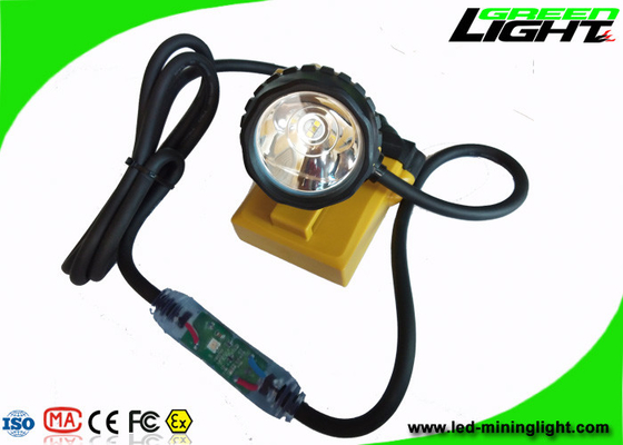 luces recargables atadas de la explotación minera del cable 10.4Ah SOS de la lámpara GLC12-A de los mineros de carbón 25000lux