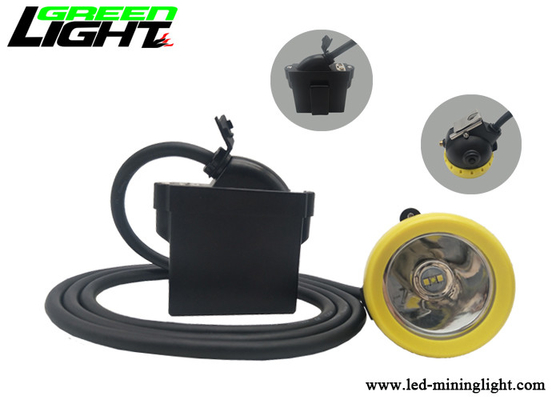 Luces carboníferas estupendas 7.8Ah Li - Ion Battery Capacity 10000lux de la prenda impermeable IP68