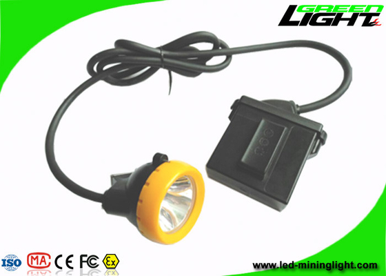 Brillo subterráneo de la lámpara 10000lux de los mineros de carbón con tiempo de iluminación largo 18hours