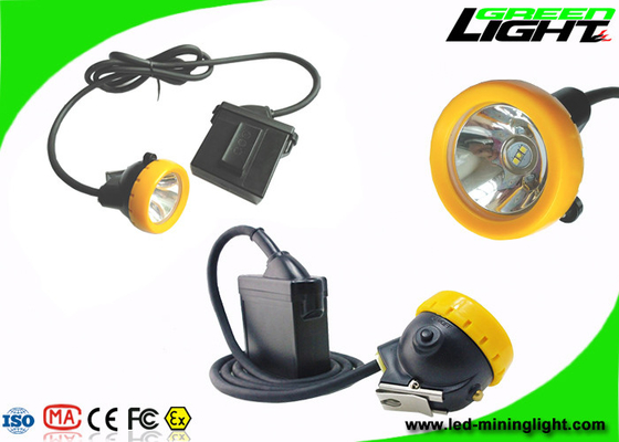Brillo subterráneo de la lámpara 10000lux de los mineros de carbón con tiempo de iluminación largo 18hours
