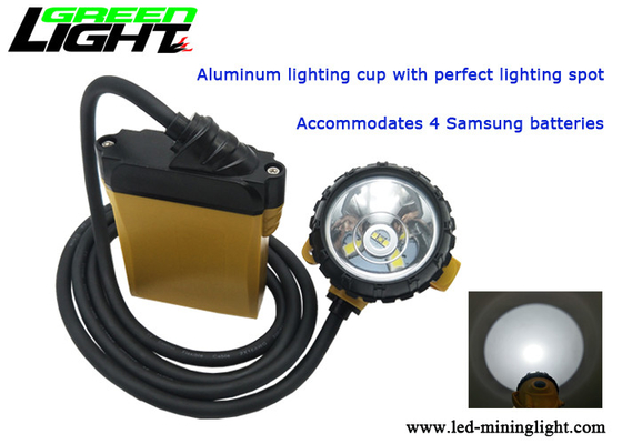 Lámparas de casquillo mineras sin cuerda del poder más elevado 25000 baterías de Lux With Samsung Rechargeable Lithium