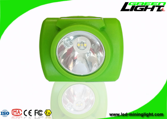 13000 LUX Led Mining Cap Lamp, prenda impermeable portátil de la luz IP68 del casco de mineros