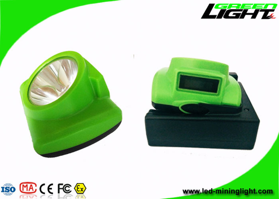 13000 LUX Led Mining Cap Lamp, prenda impermeable portátil de la luz IP68 del casco de mineros