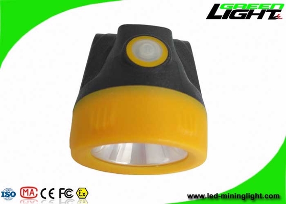 El carbón subterráneo llevó prenda impermeable minera del peso ligero IP68 del brillo del faro 1000lux