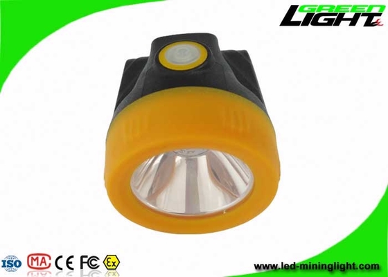 Brillo recargable ligero de la lámpara de casquillo de los mineros del LED 10000lux garantía de 1 año