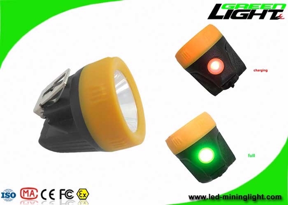 Brillo recargable ligero de la lámpara de casquillo de los mineros del LED 10000lux garantía de 1 año