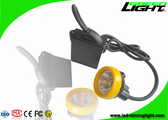 Minero de carbón resistente a los choques Hard Hat Light 10000lux con la función de cuidado de la energía baja