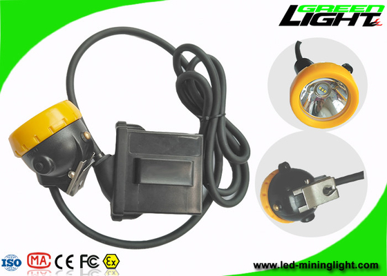 Minero de carbón resistente a los choques Hard Hat Light 10000lux con la función de cuidado de la energía baja