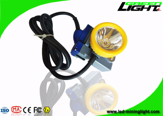 Litio recargable subterráneo Ion Battery del faro IP68 15000lux 6.6Ah de los mineros