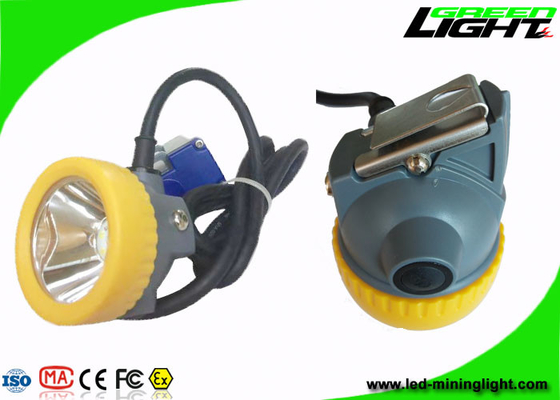 Litio recargable subterráneo Ion Battery del faro IP68 15000lux 6.6Ah de los mineros