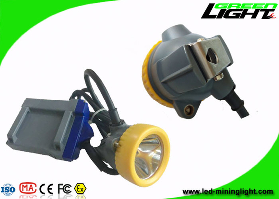 Litio recargable subterráneo Ion Battery del faro IP68 15000lux 6.6Ah de los mineros