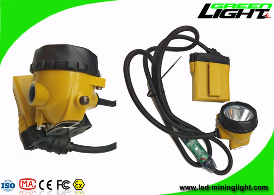 Cargador de la luz larga 2A de la lámpara de casquillo de los mineros llevados de Warining de la energía baja 10.4Ah 25000lux
