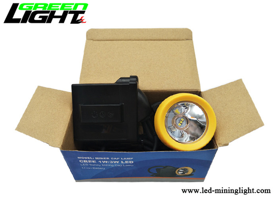 10000lux brillo LED que mina 18 horas ligeras de hora laborable 7.8Ah Li - Ion Battery Capacity