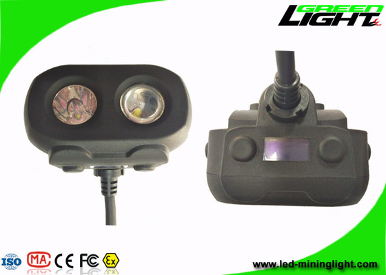 El casquillo de la explotación minera del haz dual LED enciende la batería Matetial antiestático de 15000lux 10.4Ah Panasonic