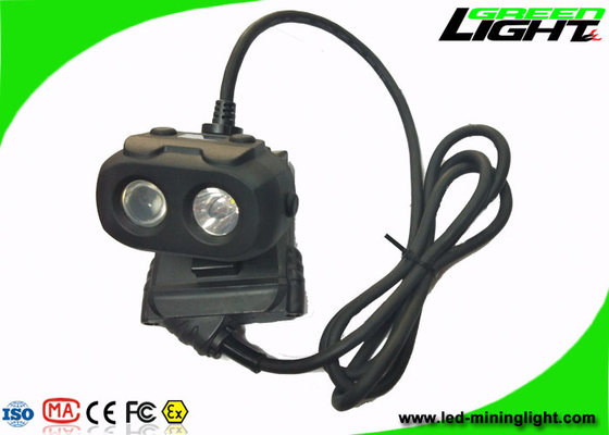 El casquillo de la explotación minera del haz dual LED enciende la batería Matetial antiestático de 15000lux 10.4Ah Panasonic