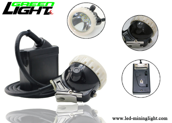 Brillo minero llevado recargable material de la luz 6.6Ah Li Ion Battery 10000lux del ABS