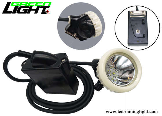 Lámpara recargable de Li - de Ion Battery Led Miners Cap 16 horas de brillo de la hora laborable 10000lux