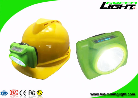 Pequeñas lámparas de casquillo de los mineros GLC-6 13000lux sin cuerda IP68 con ángulo ligero óptico