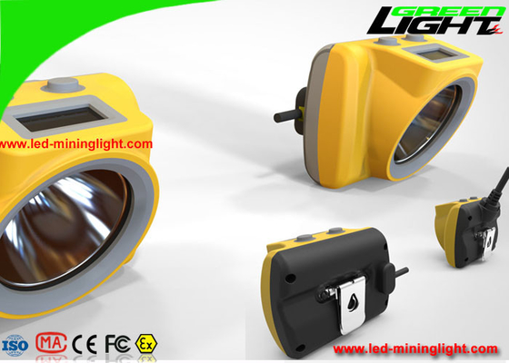 El casco minero sin cuerda de la lámpara de casquillo de los mineros enciende 25000 Lux Waterproof IP68 ignífugo