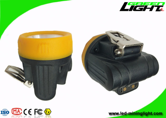 Batería de carga magnética del tamaño IP68 3.8Ah de Cap Lamp Small del minero de subterráneo 10000lux