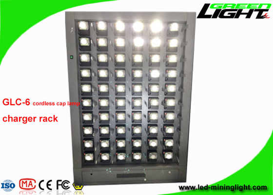 GLC-6 estación de carga sin cuerda de la lámpara de casquillo de los mineros de las solas unidades LED de la cara 60 110V-240V