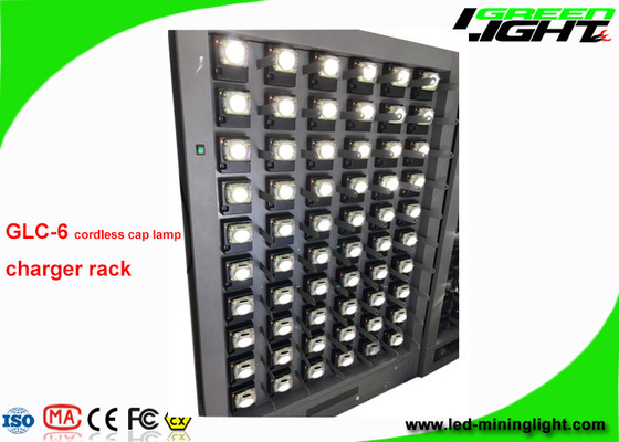 GLC-6 estación de carga sin cuerda de la lámpara de casquillo de los mineros de las solas unidades LED de la cara 60 110V-240V