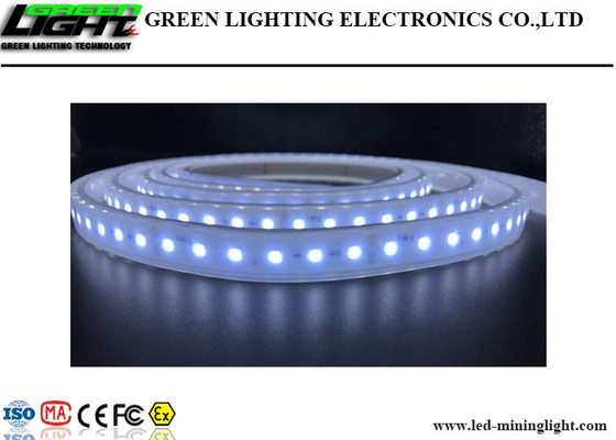 Blanco fresco flexible a prueba de explosiones del alto brillo de las luces de tira del LED para la explotación minera de subterráneo