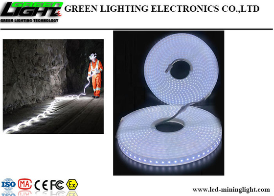 Blanco fresco flexible a prueba de explosiones del alto brillo de las luces de tira del LED para la explotación minera de subterráneo