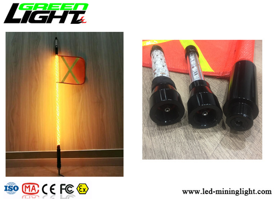 Prenda impermeable colorida IP67 poste flexible del piloto del control remoto el 1.8m LED RGB