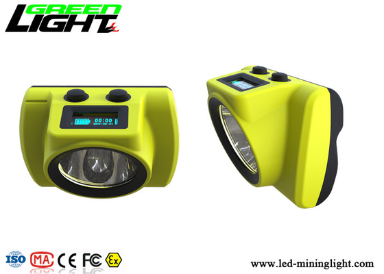 El casco de la explotación minera de GLC-6S llevó la prenda impermeable de las luces 6800mA 18000lux para la industria subterráneo