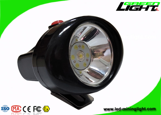 El casquillo minero ligero enciende 4000 Lux Plug - en encargar del soporte del casco