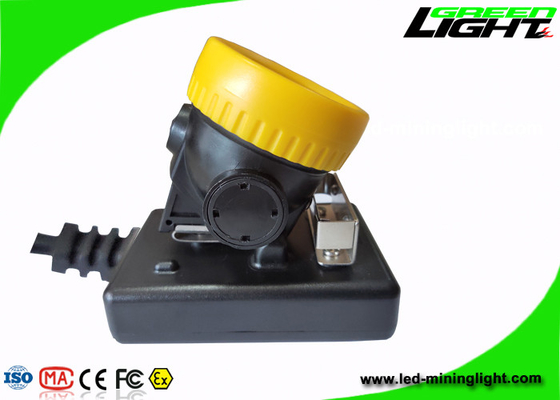 Todos en una prenda impermeable del ABS IP68 de la PC de Hard Hat Light 5000lux del minero de carbón de la estructura
