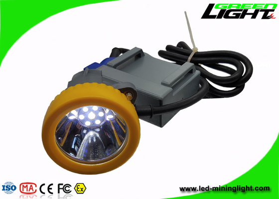 15000lux IP68 LED que mina la lámpara de casquillo ligera 6.6Ah Li - la carga por USB de Ion Battery With