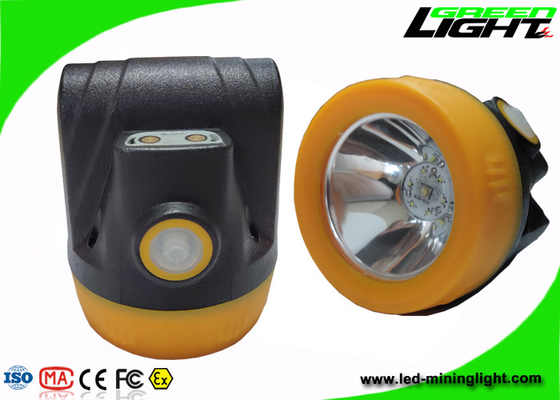 faro del casco de la batería 3.8Ah, prenda impermeable recargable IP68 del faro de los mineros