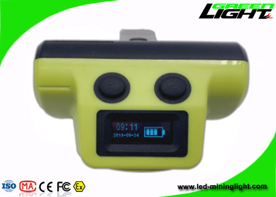 Lámparas de casquillo mineras sin cuerda del heavy subterráneo, lámpara del casco de los mineros para hacer un túnel