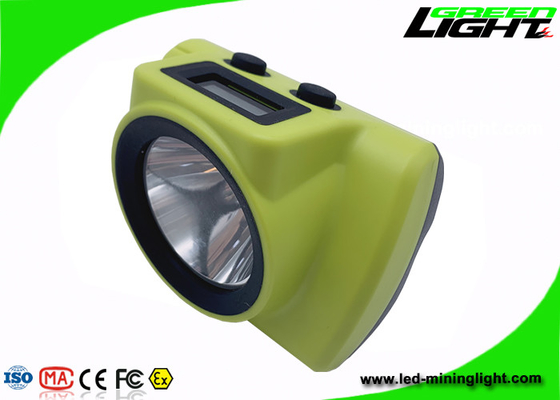 Lámparas de casquillo mineras sin cuerda del heavy subterráneo, lámpara del casco de los mineros para hacer un túnel