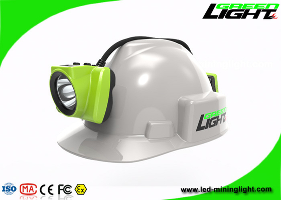 El casco recargable de la explotación minera de la batería de Panasonic enciende la hora laborable larga IP68