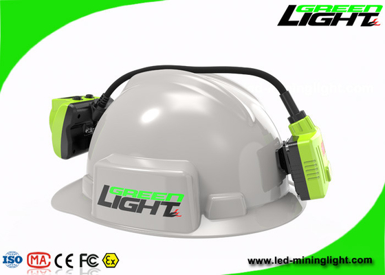 El casco recargable de la explotación minera de la batería de Panasonic enciende la hora laborable larga IP68