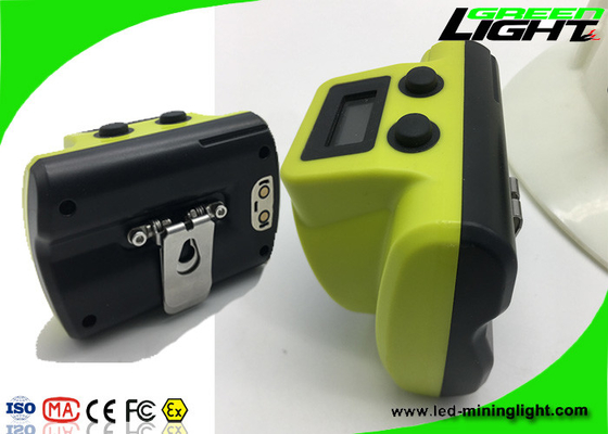 Cargador USB minero sin cuerda de la pantalla de las lámparas de casquillo de los cascos OLED con el interruptor práctico