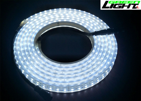 Todos en las luces de una tira flexibles del LED que moldean calientes/el material blanco fresco del silicio del color