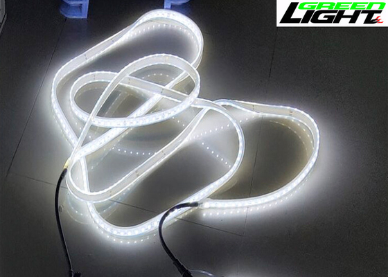industria flexible de la iluminación de tira del cable del grueso de 10m m SMD5050 LED para hacer un túnel