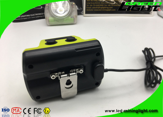 La pantalla de Oled llevó la batería de litio de las luces del casco de la explotación minera del faro 6.8Ah 18000lux