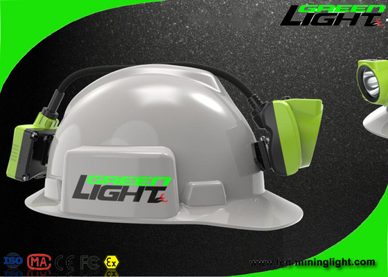 La pantalla de Oled llevó la batería de litio de las luces del casco de la explotación minera del faro 6.8Ah 18000lux