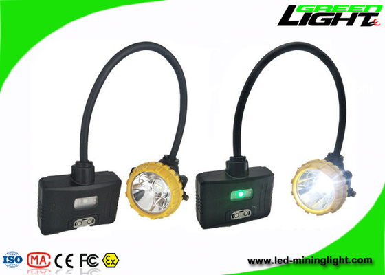El casquillo de la explotación minera de la luz larga enciende la batería SOS de 6.8Ah Panasonic con el piloto posterior