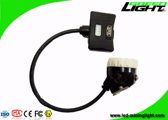 Semi - prenda impermeable recargable atada del lux IP68 del faro 8000 del LED con la cuerda de la seguridad